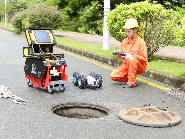 酒泉管道机器人检测