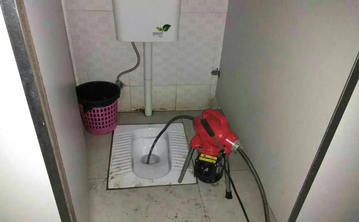 酒泉蹲便疏通